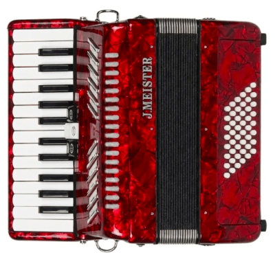 Acordeon 48 Bajos J.MEISTER BM2352RD