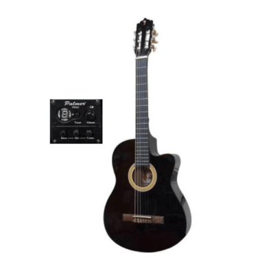 Guitarra Electroacustica Nylon - PC13CEQ BK