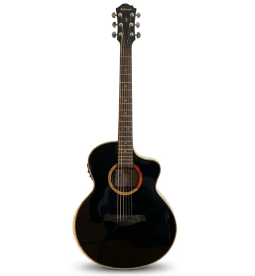 Guitarra Electroacustica Metal - Palmer PF-40CEQTBK