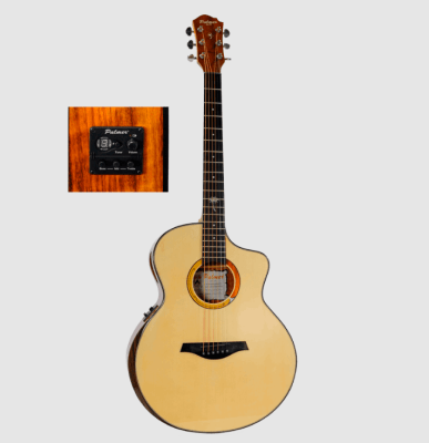 Guitarra Electroacustica Metal Palmer PF-40CEQN