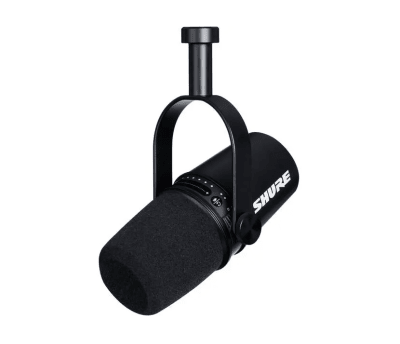 Microfono Podcast Condensador USB SHURE MV7+K