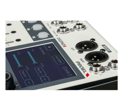 Consola Mixer Digital 8 canales Proel DIGIPAD8