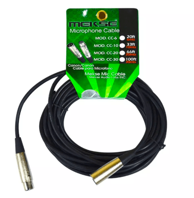Cable Microfono Xlr-Xlr 10MT Mekse