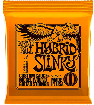 Set de Cuerdas Ernie Ball  Hybrid Slinky 9-46