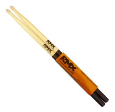 Baquetas Rmx 7a - Punta Madera - Hickory - Antideslizantes