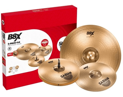 Set De Platillos Sabian B8x 45002 X-14