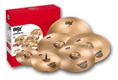 Set De Platillos Sabian B8x Complete Set 45006x