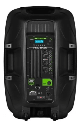 Probass Powerstage 215 Pack Caja Activa + Pasiva, Atriles