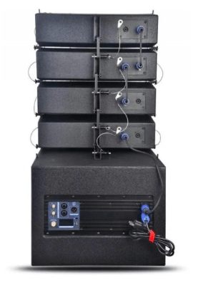 Sistema Line Array Line Tech Flae-6 | Case | Flybar