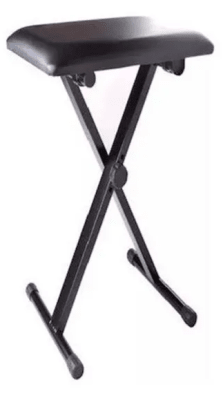 Asiento / Sillín Para Teclado - Metálico