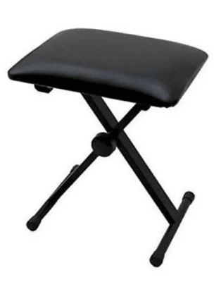 Asiento / Sillín Para Teclado - Metálico