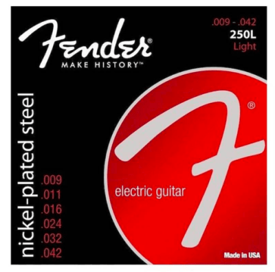 Cuerdas Guitarra Eléctrica Fender 250L 09-042
