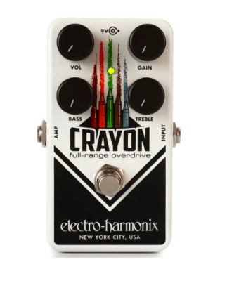 Pedal de Guitarra Overdrive Crayon 69 Full-Range Electro-Harmonix 