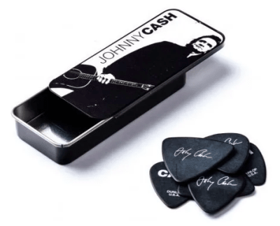 Set De Uñetas Johnny Cash Cash 6 Unidades
