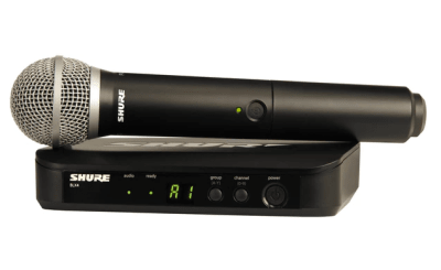 Microfono Inalámbrico para Voz Shure BLX24/PG58