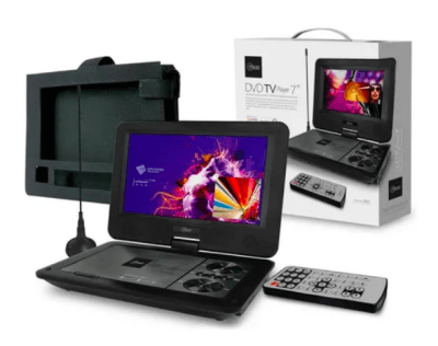 Dvd Portatil 7 C/tv Bolso Mlab