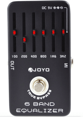 JOYO JF-11 Pedal Ecualizador de 6 bandas