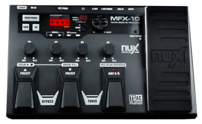NUX Mfx10 Pedalera Multiefectos Guitarra
