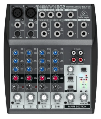 Behringer 802 Mezclador 8 Canales