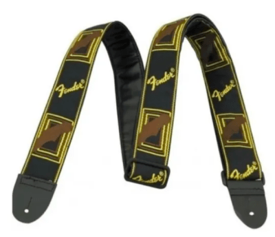 Correa Wolfer tipo fender black/brown/yellow