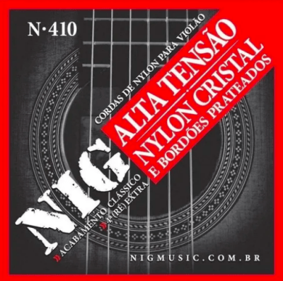 Nig N-410 Alta Tensión Cuerdas De Nylon