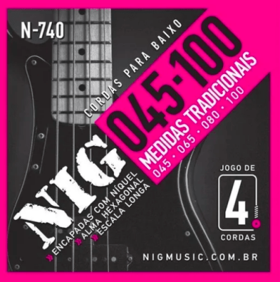 Nig N-740 045-100  Cuerdas De Bajo