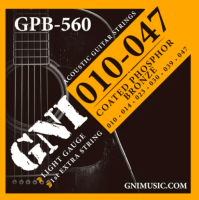 Nig Npb-560 10/47 Cuerdas Guitarra Metal