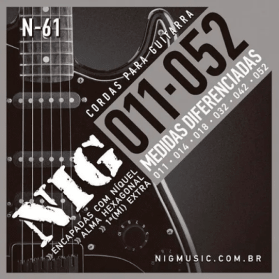 Nig N-61 11 Cuerdas De Guitarra Eléctrica
