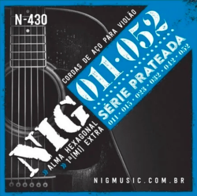 Nig N-430 11/52 Cuerda De Guitarra Metal
