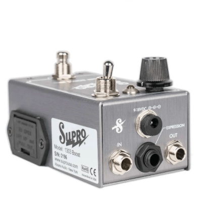 Supro 1303 Boost Pedal Booster Para Guitarra