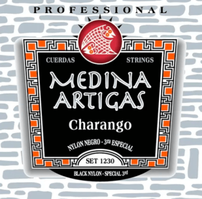 Medina Artiga 1230 cuerdas Charango 1230 3ra Especial Medina Artiga