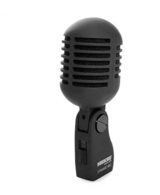 MEKSE Microfono Vintage Negro MKDM-868