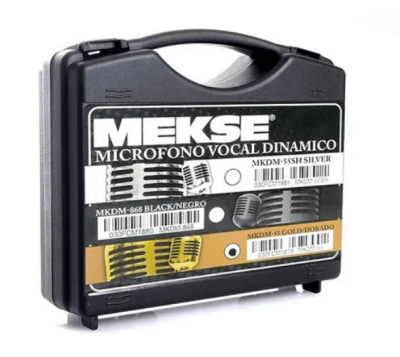 MEKSE Microfono Vintage Negro MKDM-868