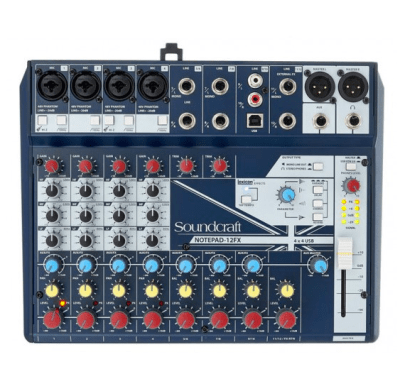 CONSOLA SOUNDCRAFT NOTEPAD 12FX