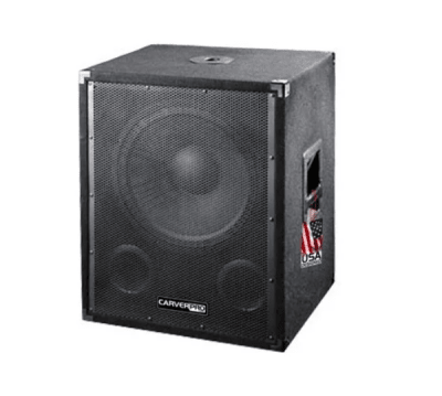 SUB BAJO PASIVO Carver Pro