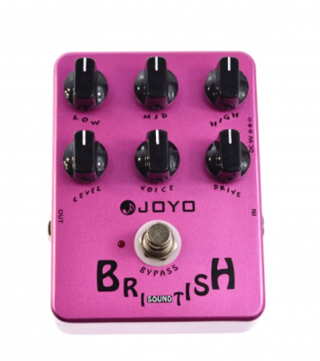 PEDAL JOYO GUITARRA BRITISH SOUND JF-16