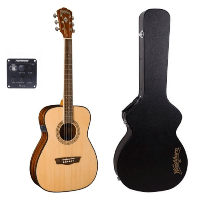 Guitarra Electroacústica Wf5k C/case Washburn