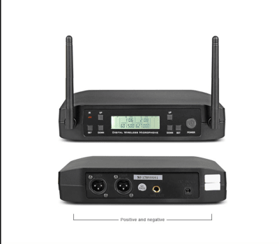 0db GDLX24 Micrófono de mano inalámbrico multifrecuencia UHF