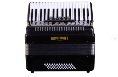 MEISTEHAFT MT6380 ACORDEÓN 48 BAJOS 5 REGISTROS BLACK