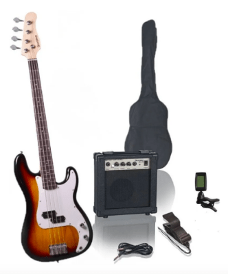 Scorpion PSB200BS Pack de Bajo Eléctrico Sunburst