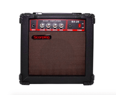 Scorpion Bx25 Amplificador De Bajo 25watts