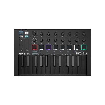 Controlador Midi Arturia Minilab MK2 DeepBlack