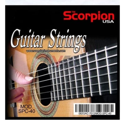 Scorpion spc-40 cuerdas de nylon