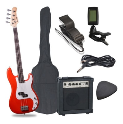 SCORPION Pack Bajo Eléctrico Rojo PSB-200/RD