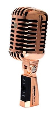  MEKSE Microfono Vintage Dorado MKDM-55