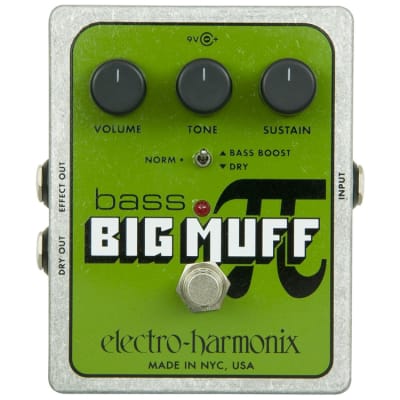 Electro-harmonix Bass Big Muff Pi Pedal De Bajo Distorsion