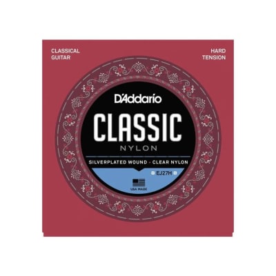 DADDARIO EJ27H | CUERDAS DE GUITARRA CLASICA HARD TENSION
