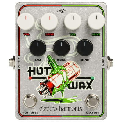 Electro-Harmonix Hot Wax Pedal de Guitarra Overdrive