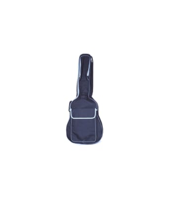 Funda Para Guitarra Folk 42 Negro / Gris HONDO