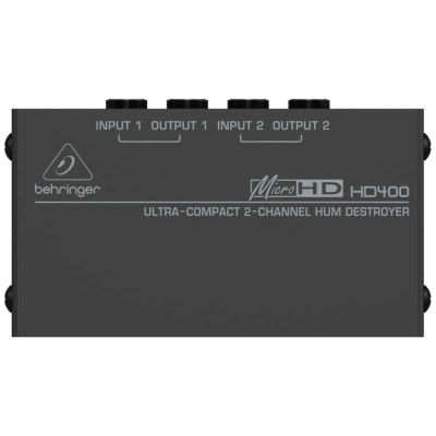 Behringer HD400B Eliminador de ruido y zumbidos